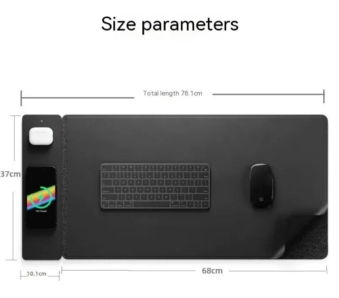 Magnetic QuickCharge Desk Mat