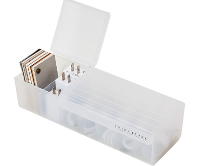 When Your Cables Are Not In Use, Sleek Transparent Cable Storage Box