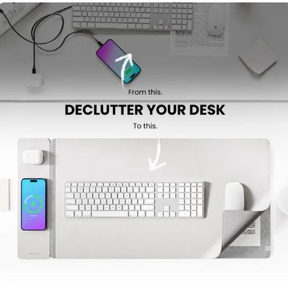 Magnetic QuickCharge Desk Mat