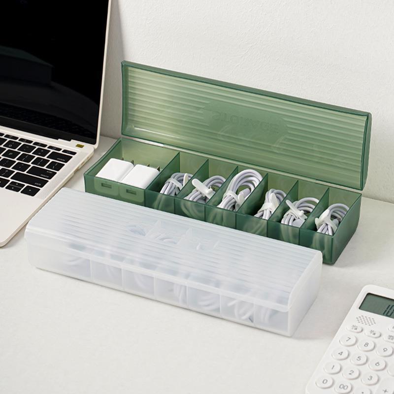When Your Cables Are Not In Use, Sleek Transparent Cable Storage Box