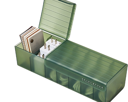 When Your Cables Are Not In Use, Sleek Transparent Cable Storage Box