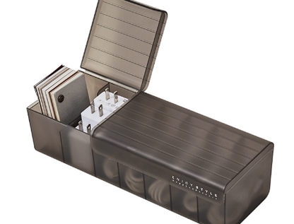 When Your Cables Are Not In Use, Sleek Transparent Cable Storage Box